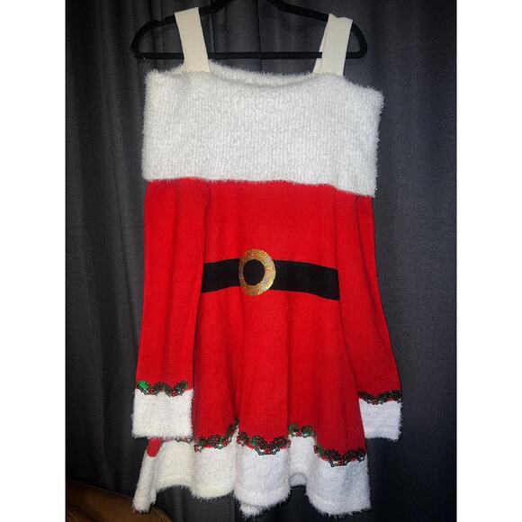 Ugly Christmas Sweater Xmas Size XL Dress - Picture 1 of 3